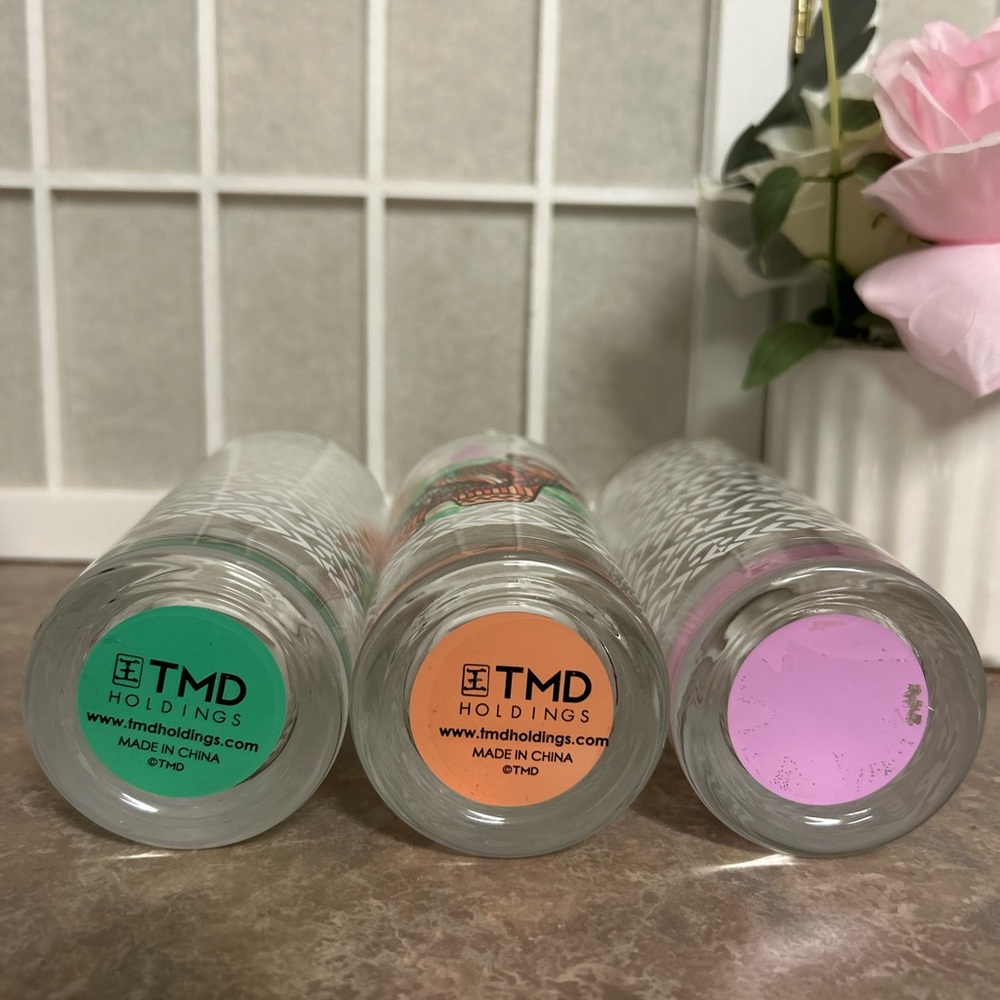 TMD Holdings Mandala Elephant Glasses 12 oz Set of 3 - Picture 8 of 9